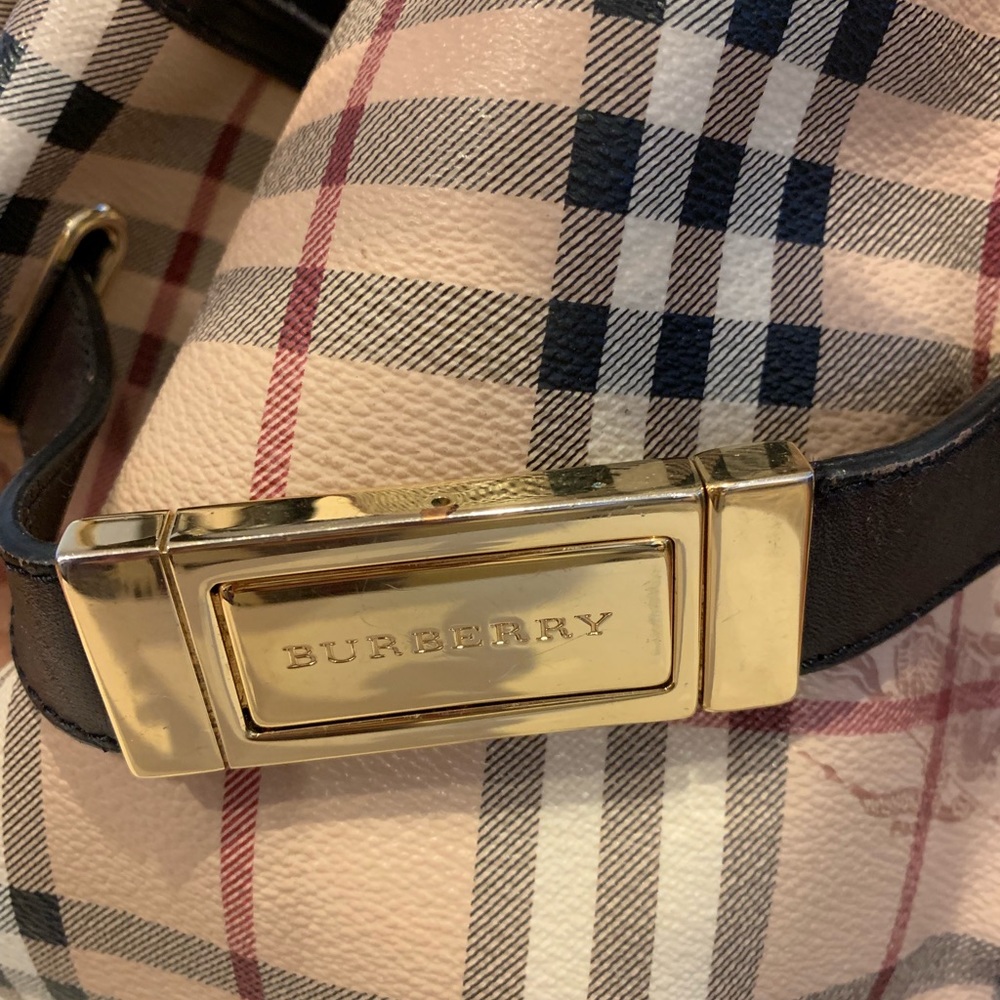 Burberry Haymarket Nova Check Satchel Hand… - Picture 2 of 7